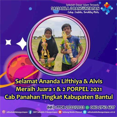 Juara 1 dan 2 PORPEL 2021 Cab Panahan Tingkat Kabupaten Bantul